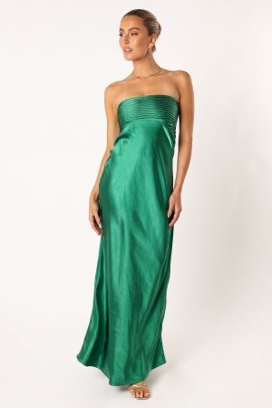 Adina Maxi Dress – Emerald