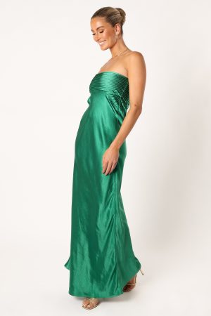 Adina Maxi Dress – Emerald