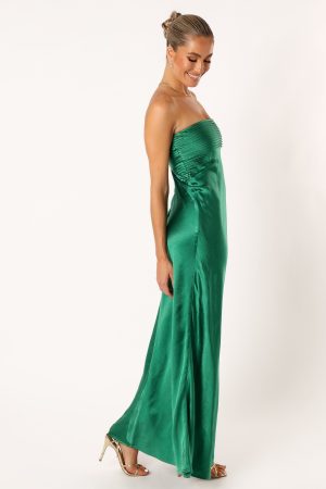 Adina Maxi Dress – Emerald