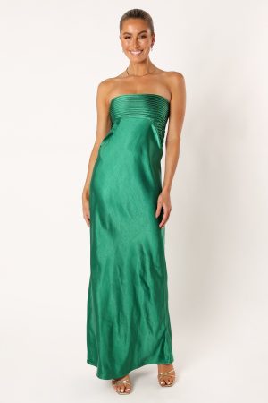 Adina Maxi Dress – Emerald