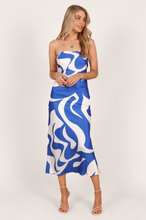 Angel Dress – Blue Swirl