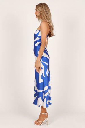 Angel Dress – Blue Swirl