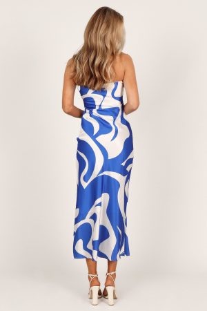 Angel Dress – Blue Swirl