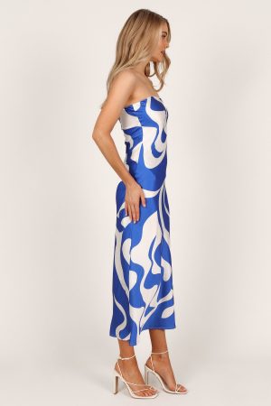 Angel Dress – Blue Swirl