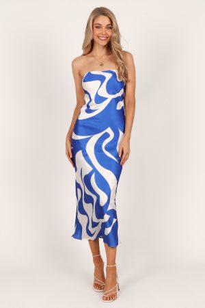 Angel Dress – Blue Swirl