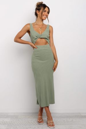 Apollo Dress – Olive