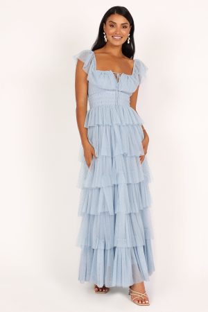 Belle Maxi Dress – Blue