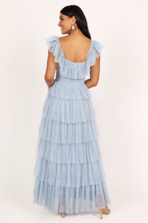Belle Maxi Dress – Blue