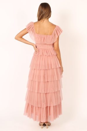 Belle Maxi Dress – Blush