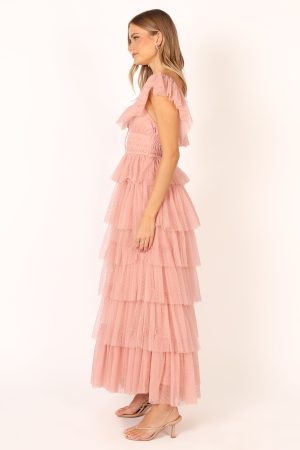 Belle Maxi Dress – Blush