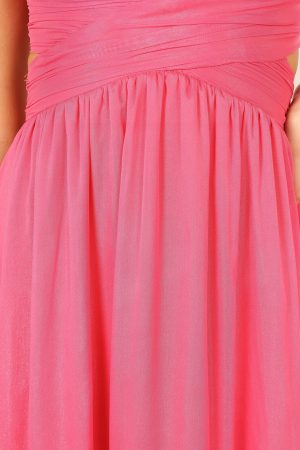 Bonito Midi Dress – Berry