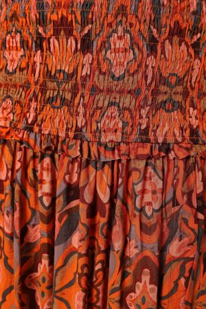 Cecil Midi Dress – Harvest Moon