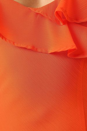 Dalia Maxi Dress – Tangerine