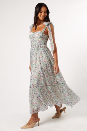 Floret Midi Dress – Multi