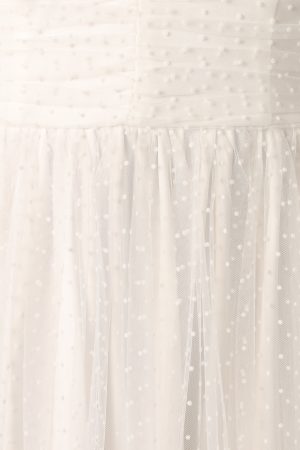 Floret Midi Dress – Off White