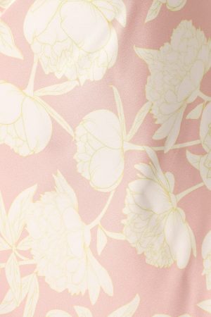 Gemma Strapless Maxi Dress – Pink Floral