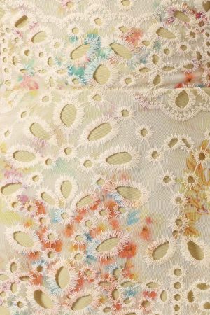 Isla Floral Midi Dress – Lime Multi