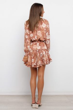 Kealan Dress – Brown