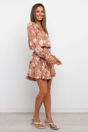 Kealan Dress – Brown