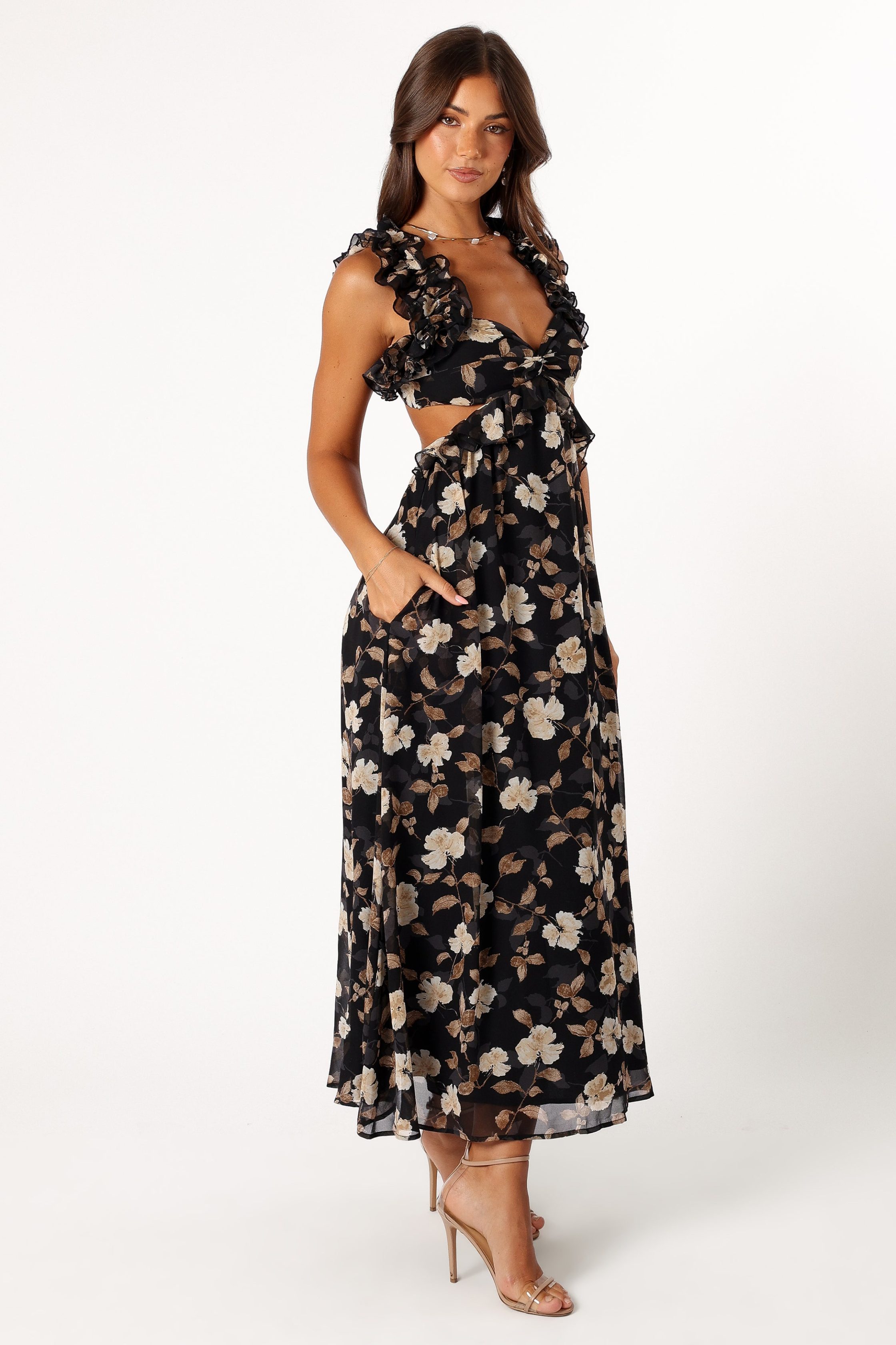 petal-and-pup-usa-dresses-lucah-frill-shoulder-maxi-dress-black-floral-34917630836913