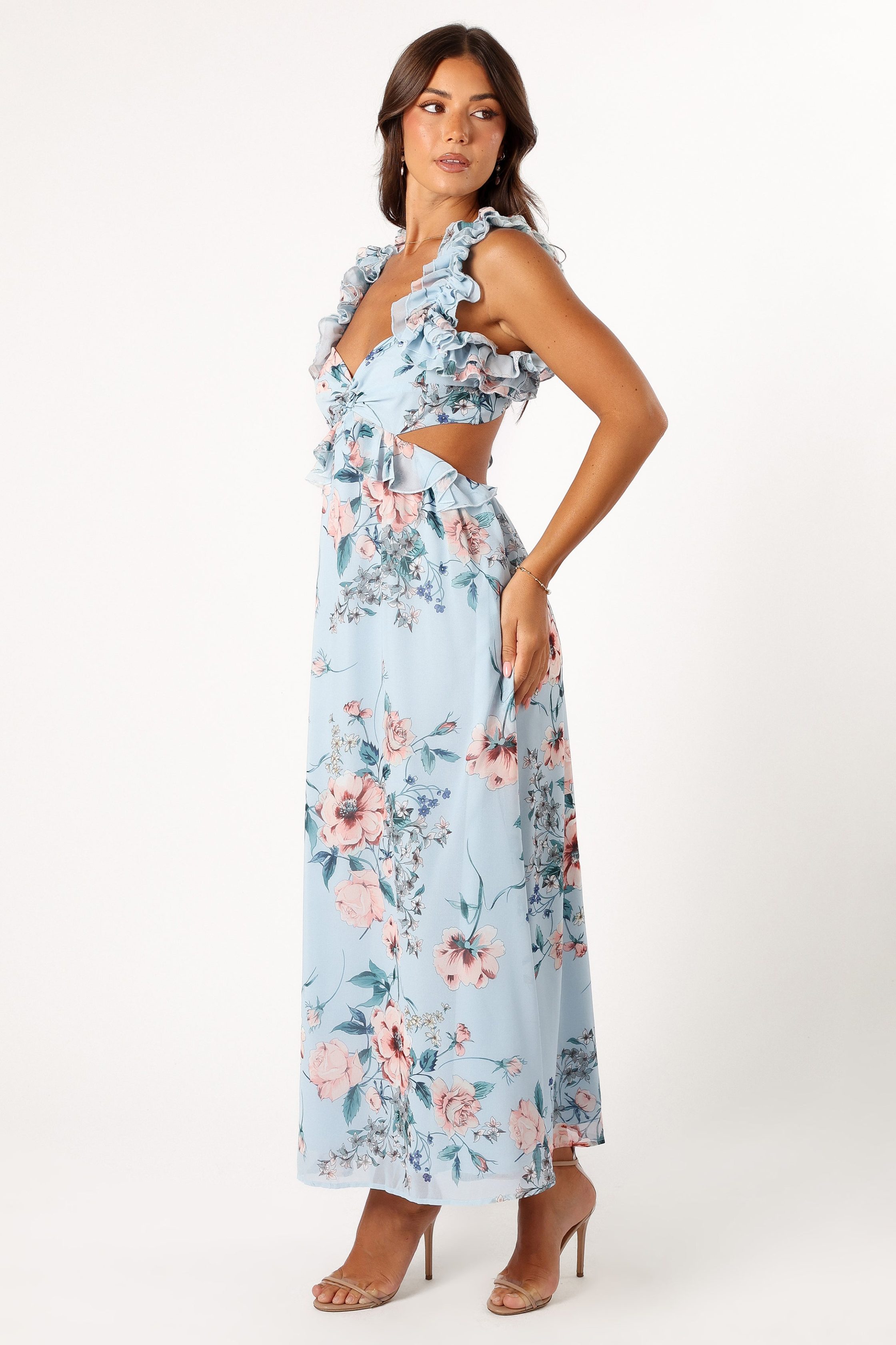 petal-and-pup-usa-dresses-lucah-frill-shoulder-maxi-dress-blue-floral-34917620187313
