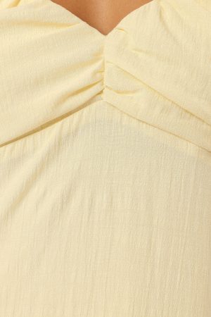 Maddie Maxi Dress – Butter Yellow