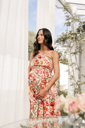 Madeira Dress – Orange Floral