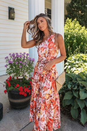 Marietta Dress – Orange