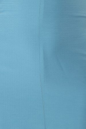 Michael Ruched Strap Maxi Dress – Blue