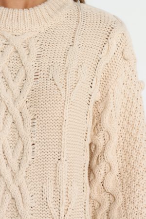 Mona Dress – Cream