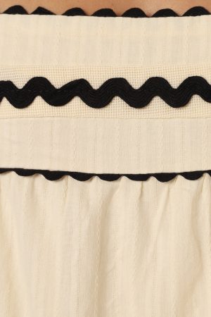 Monroe Midi Dress – Cream