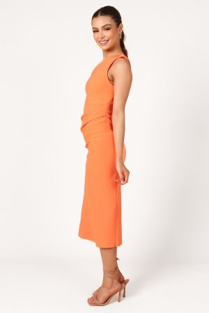 Nadene Dress – Orange