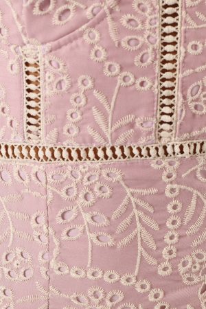 Novella Midi Dress – Pink