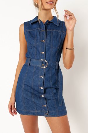 Parker Mini Dress – Denim