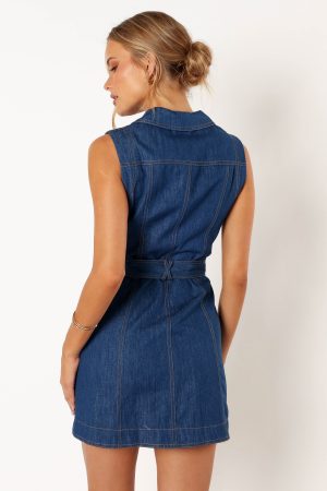 Parker Mini Dress – Denim