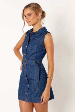 Parker Mini Dress – Denim