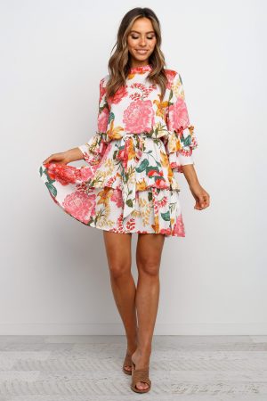 Peta Dress – White