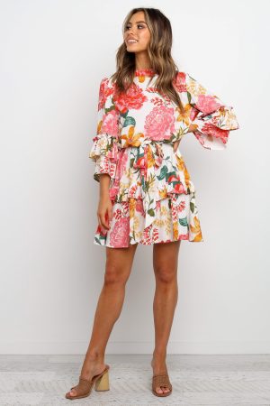 Peta Dress – White