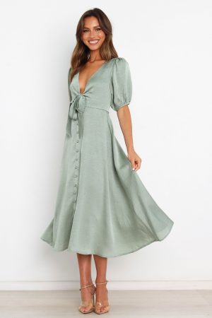 Piper Dress – Sage