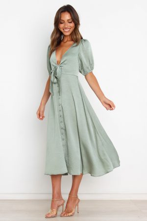 Piper Dress – Sage
