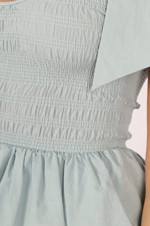 Raphael Tiered Maxi Dress – Blue