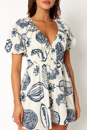 Reeves Mini Dress – Navy