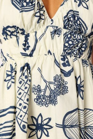 Reeves Mini Dress – Navy