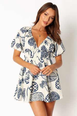 Reeves Mini Dress – Navy