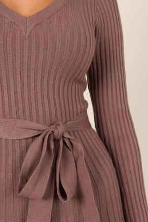 Reigan Dress – Mocha