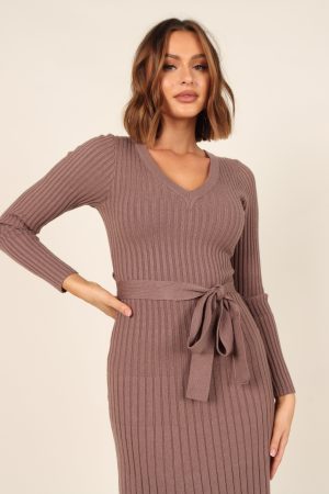 Reigan Dress – Mocha