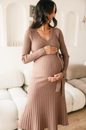 Reigan Dress – Mocha