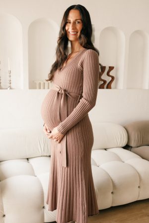 Reigan Dress – Mocha