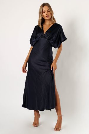 Ricki Maxi Dress – Midnight Indigo