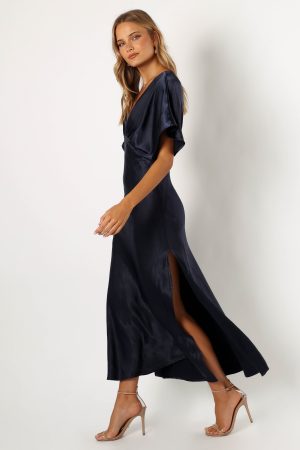 Ricki Maxi Dress – Midnight Indigo